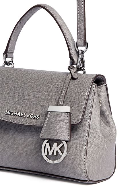 michael kors crosby bag grey|Michael Kors handbags small gray.